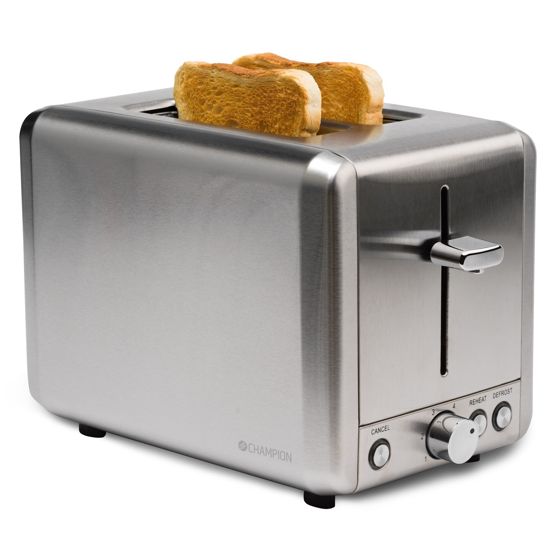 Leivänpaahdin 2 viipaletta 925W BR220 Ruostumaton