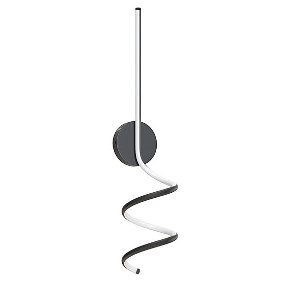 TOOLIGHT seinävalaisin LHJ061-W Musta, 18x18x70cm