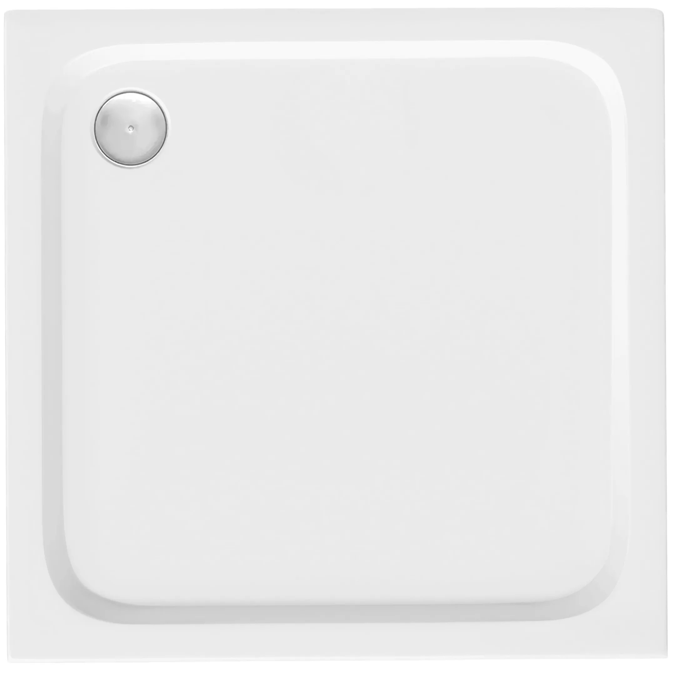 REA suihkuallas Belmond 80x80 valkoinen, 80X80X5CM