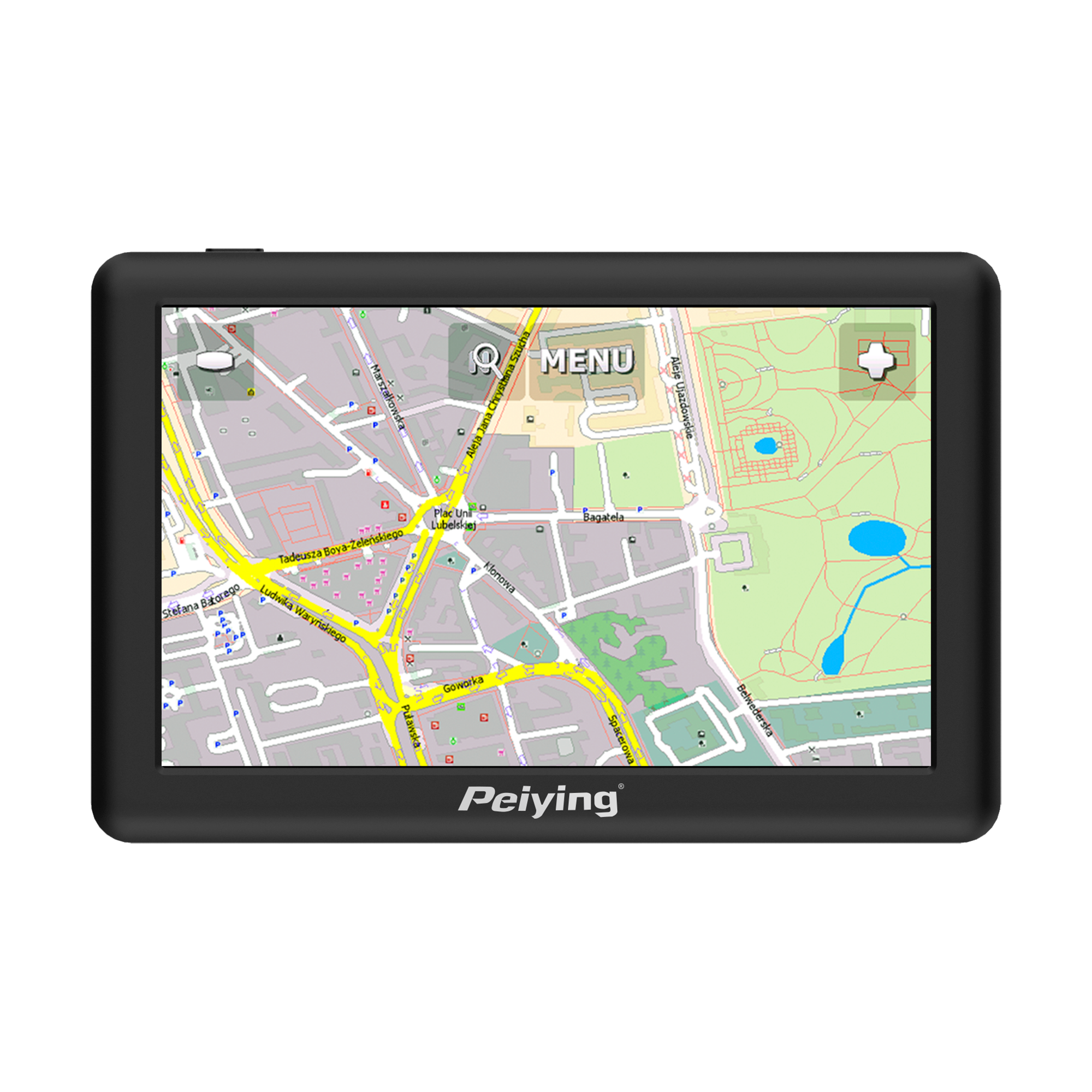 Peiying Basic GPS-navigointi PY-GPS5015 + kartta