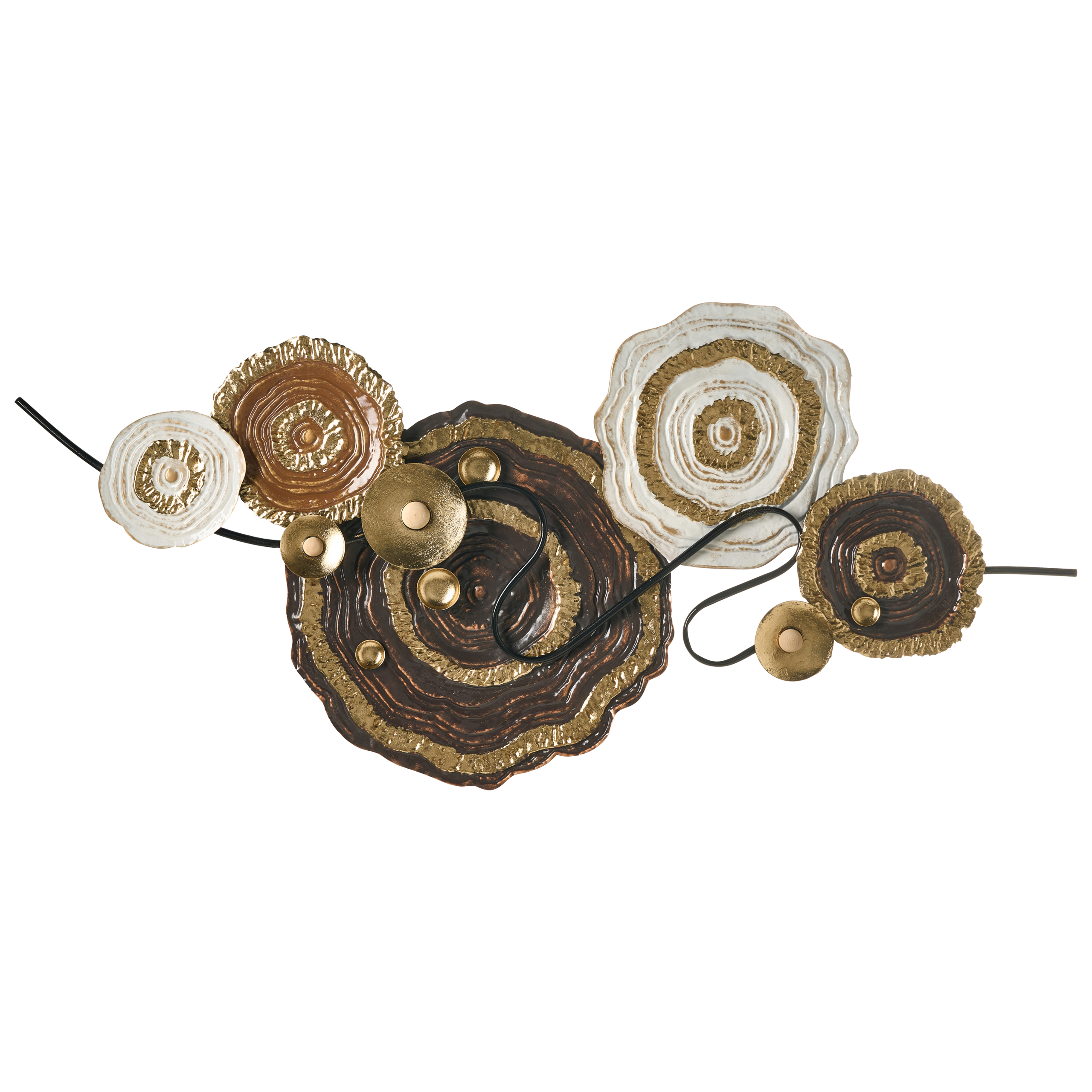 Seinäkoriste IRIDIUM metalli 55 cm Monivärinen