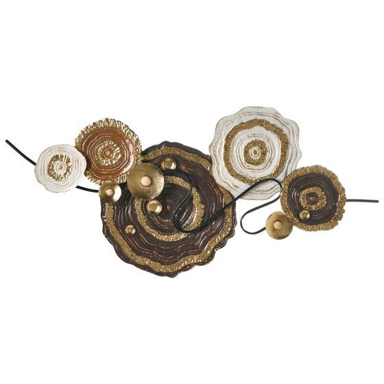 Seinäkoriste IRIDIUM metalli 55 cm Monivärinen