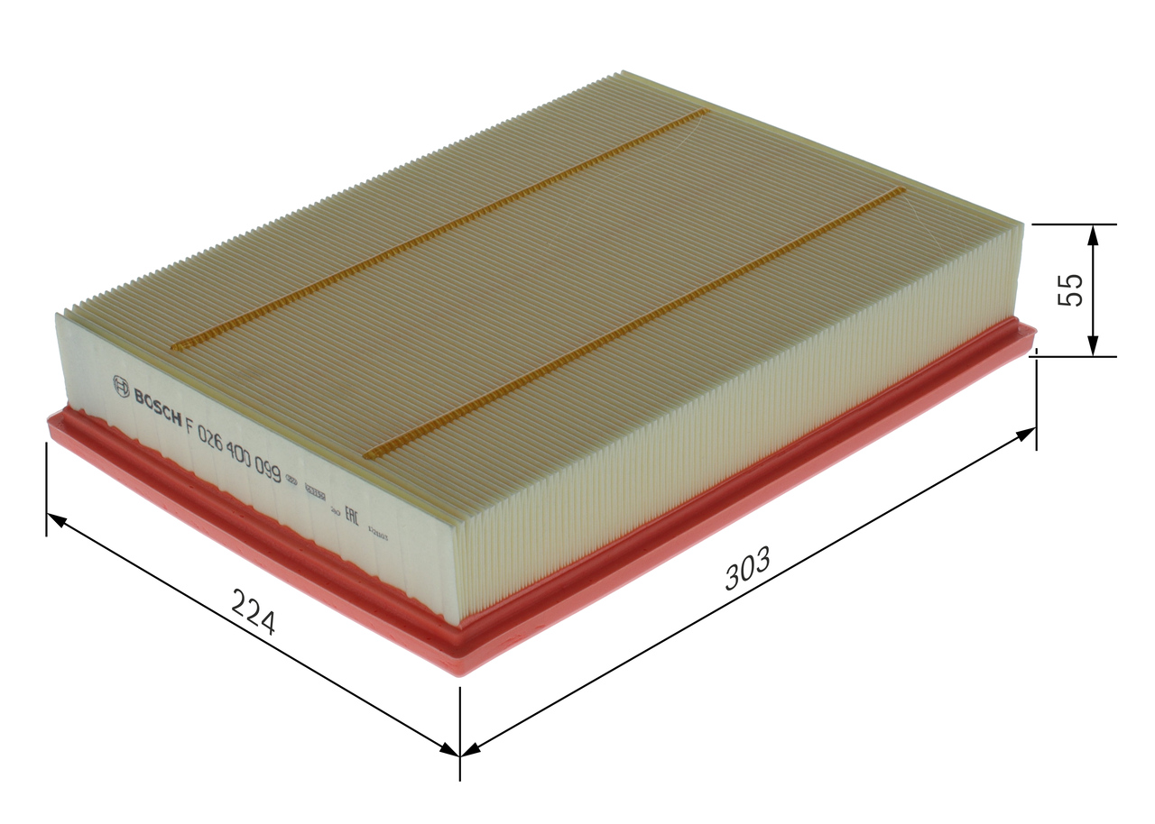 Bosch Ilmansuodatin F026400099