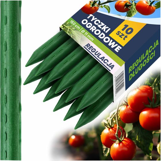 Kasvituet 150 cm Plonos PL-940 vihreät 10 kpl