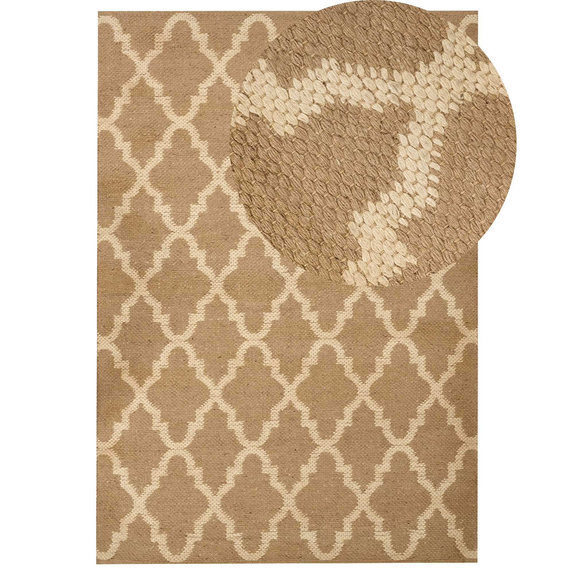 Matto MERMER Beige 160 x 230 cm juutti