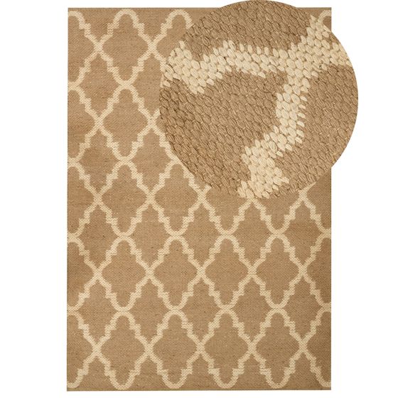 Matto MERMER Beige 160 x 230 cm juutti