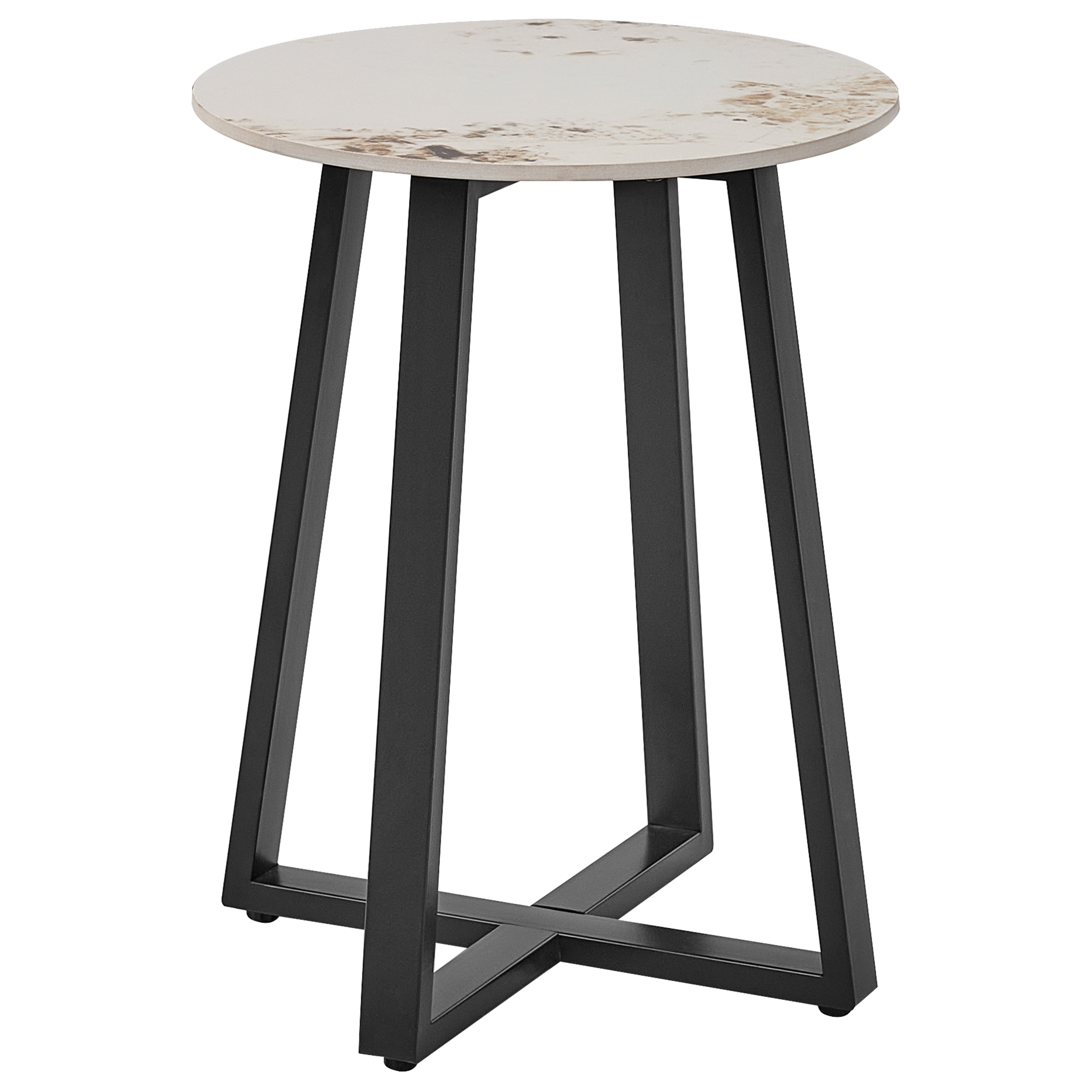 Sivupöytä IVINS keramiikka Musta