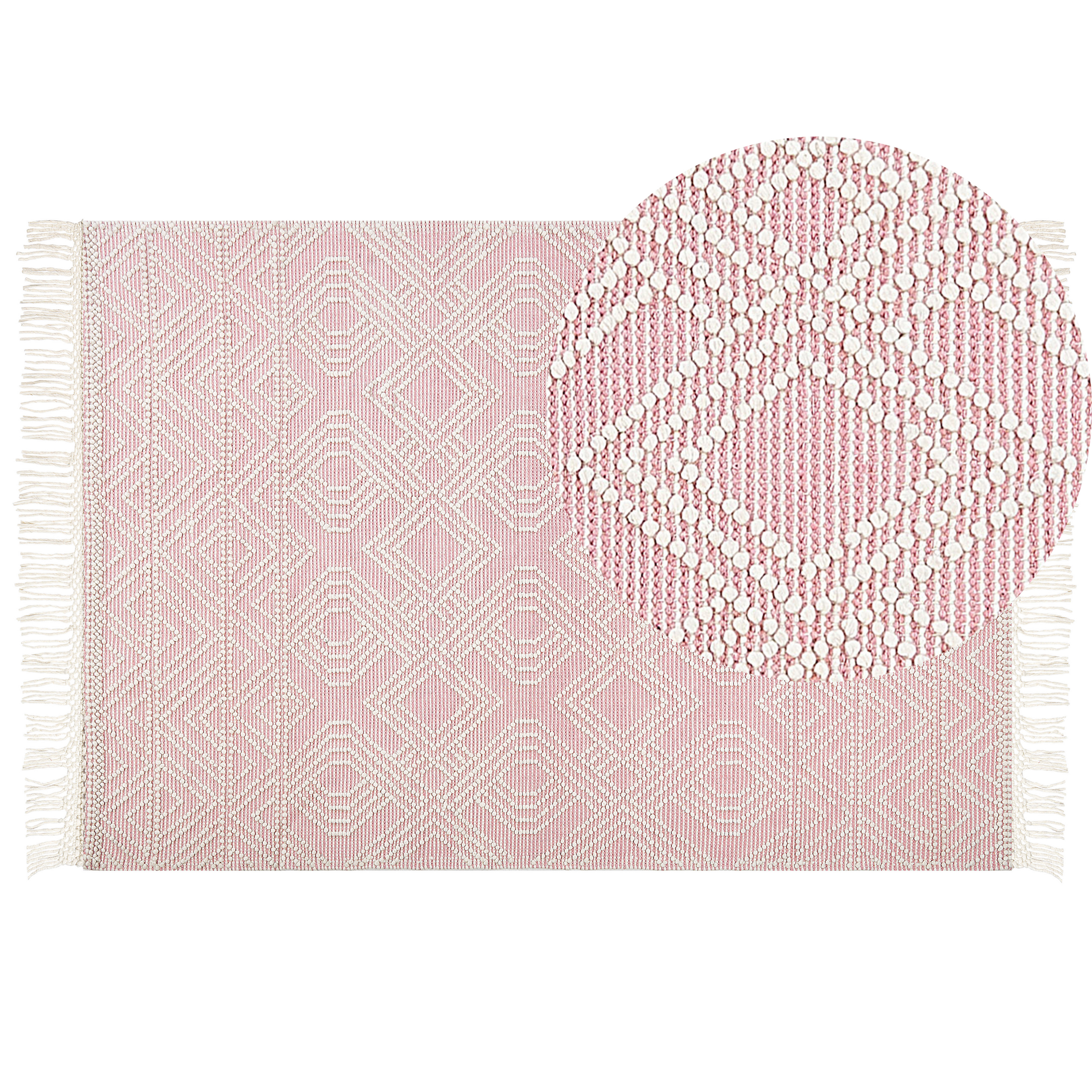 Matto ADANA Pastellipinkki 160 x 230 cm Villa