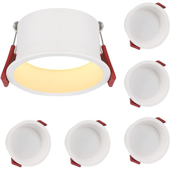 ZMH 5 kpl 5 W:n LED-uppovalaisimia, IP44-luokiteltu, kylpyhuoneeseen ja keittiöön