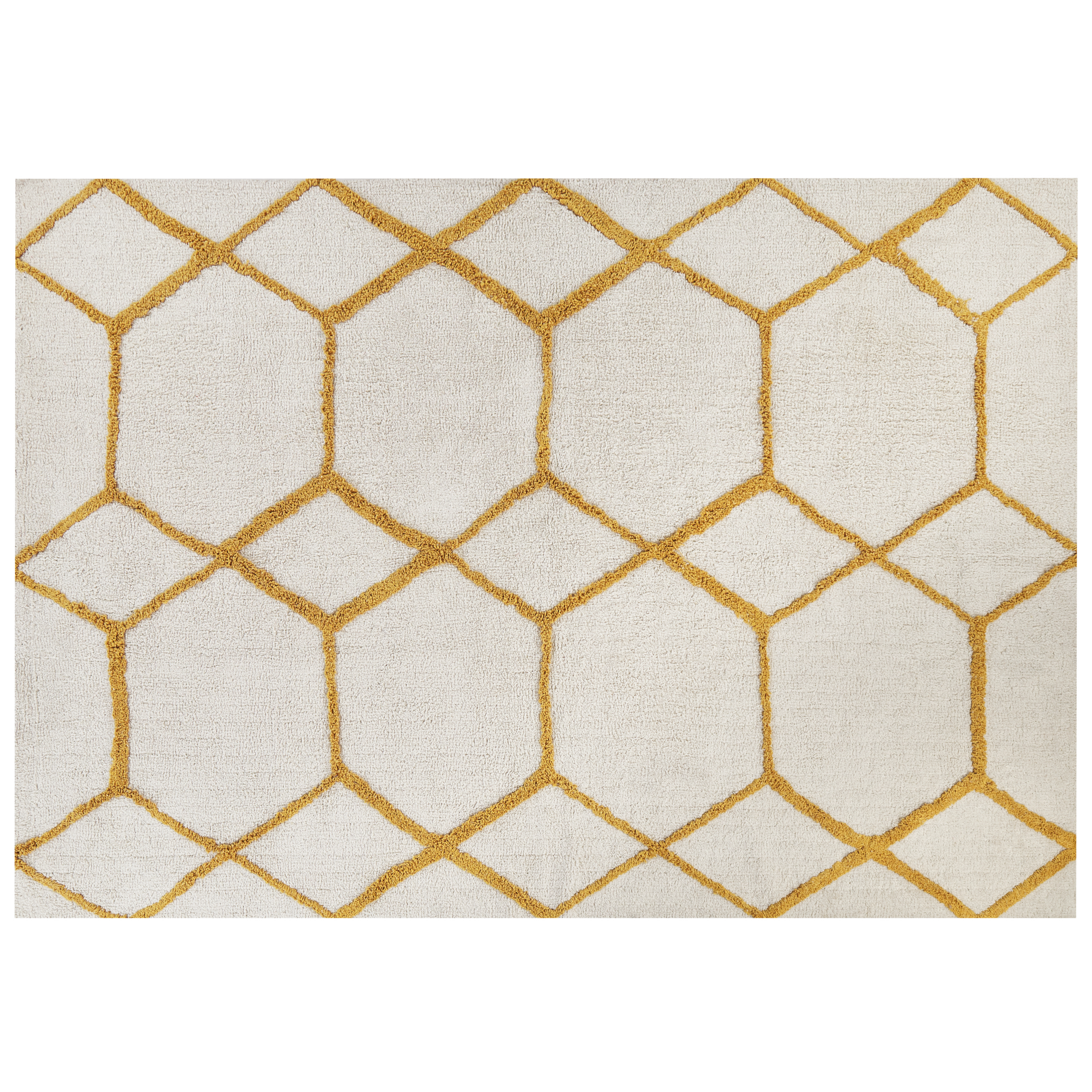 Matto BEYLER Valkoinen 160 x 230 cm puuvilla