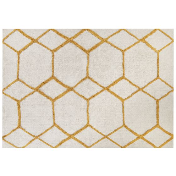 Matto BEYLER Valkoinen 160 x 230 cm puuvilla