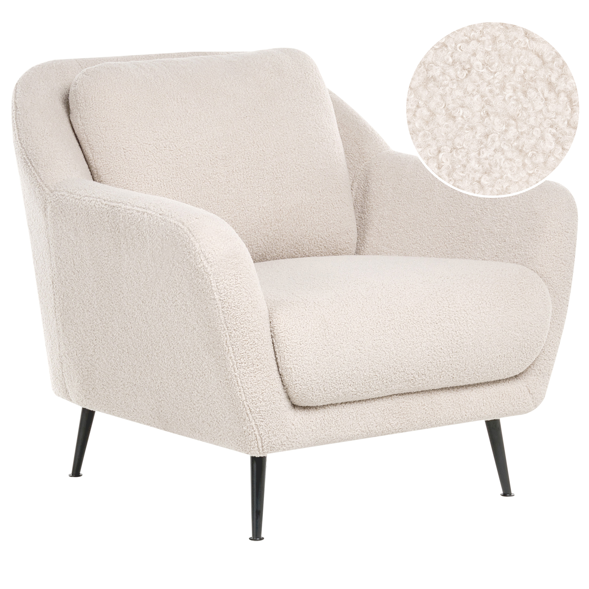 Nojatuoli EIBY Buklee Beige