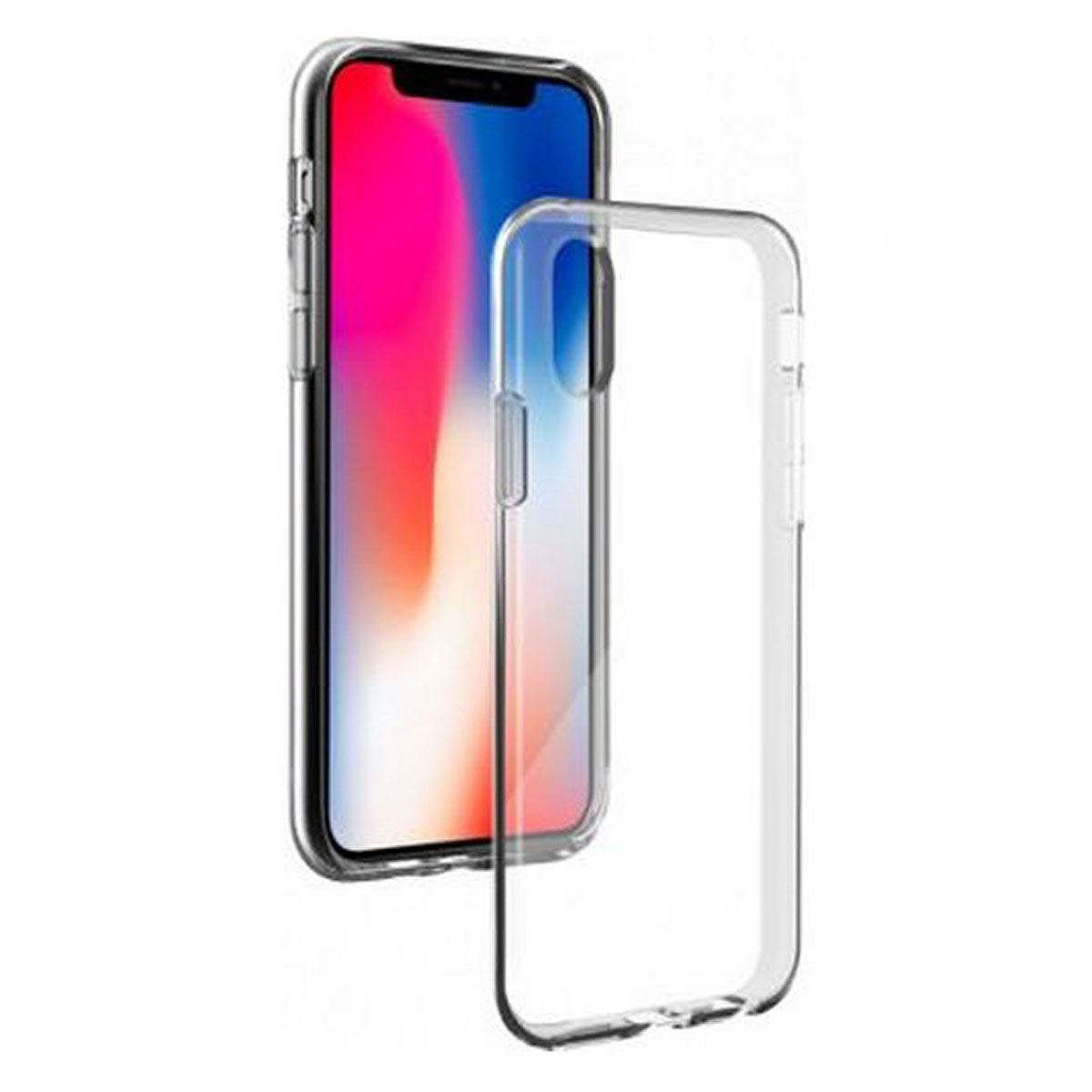 Suojakuori iPhone X / XS Joustava ja ohut