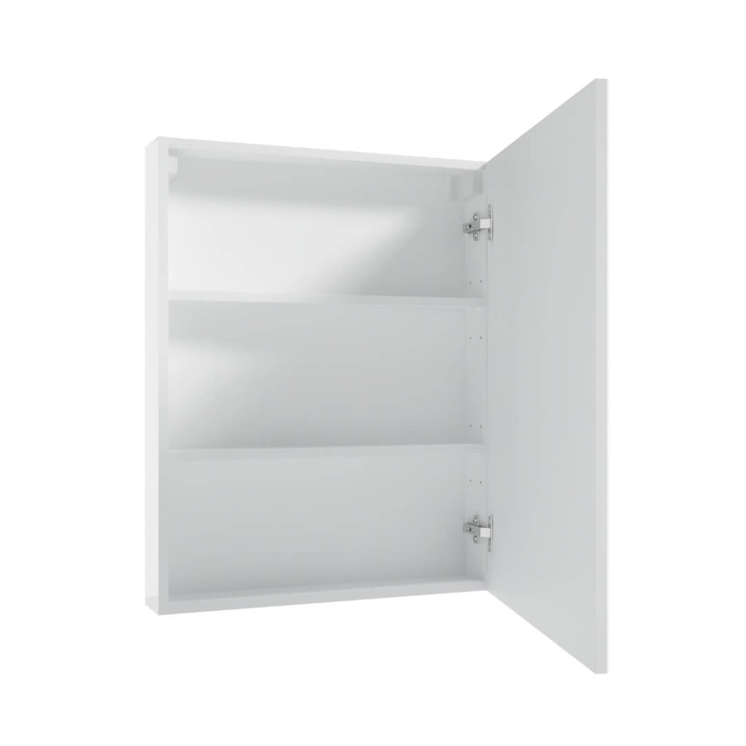 Reflection 50 valkoinen seinäkaappi peilillä