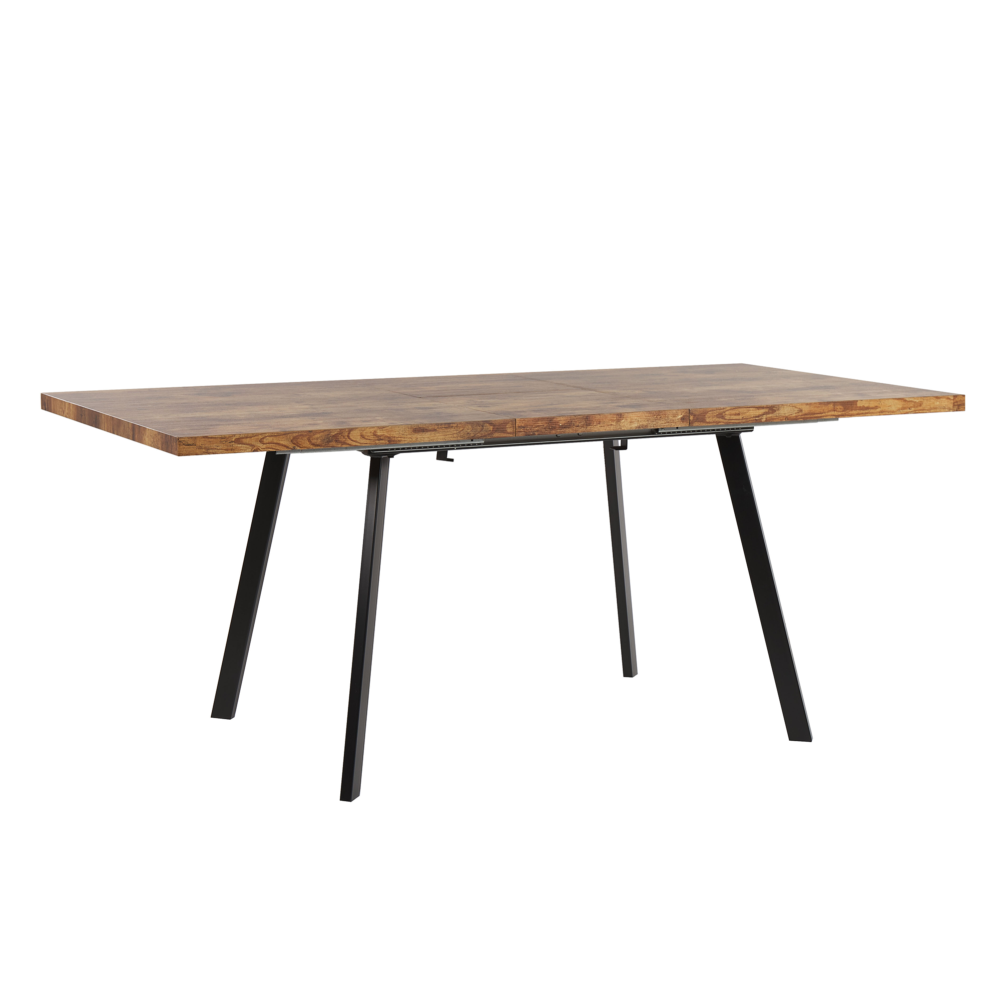Jatkettava ruokapöytä HARLOW Tummanruskea 140/180 cm 90 cm