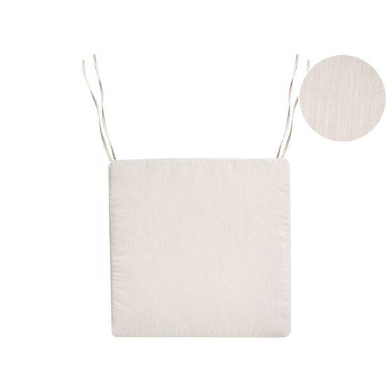 Puutarhatuolin istuintyyny SASSARI PREMIUM 46 x 46 cm Vaaleanbeige