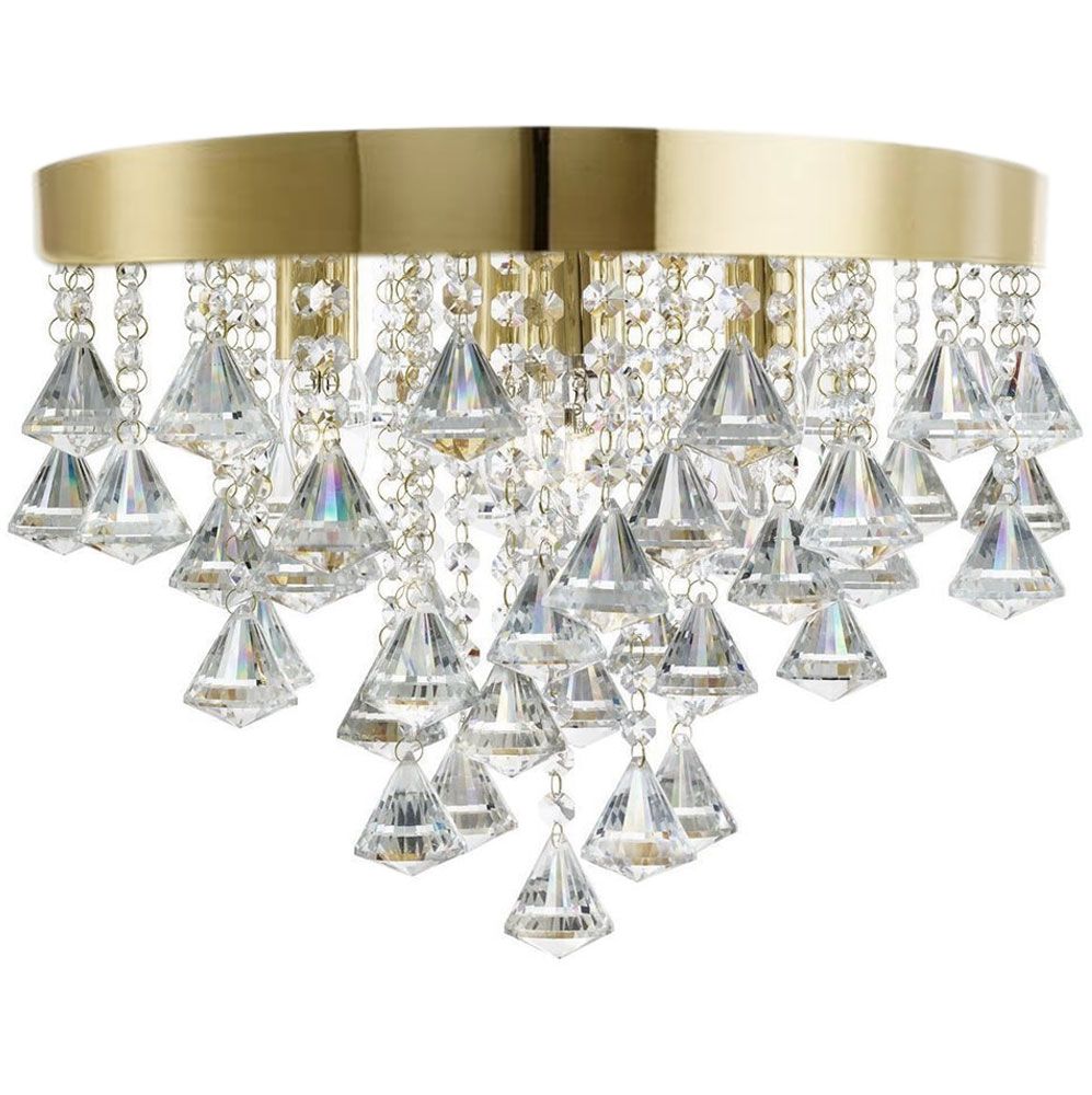 TOOLIGHT riippuva kattovalaisin APP1655-3CP kulta, 30x30x23cm