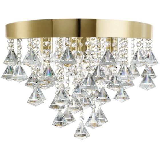 TOOLIGHT riippuva kattovalaisin APP1655-3CP kulta, 30x30x23cm