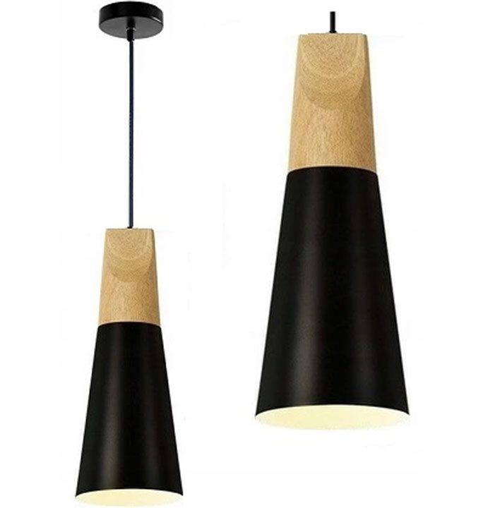 TOOLIGHT riippuva kattovalaisin APP057-1CP SCANDI B musta, 100x10x26cm