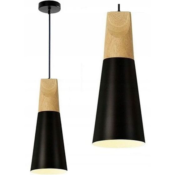 TOOLIGHT riippuva kattovalaisin APP057-1CP SCANDI B musta, 100x10x26cm
