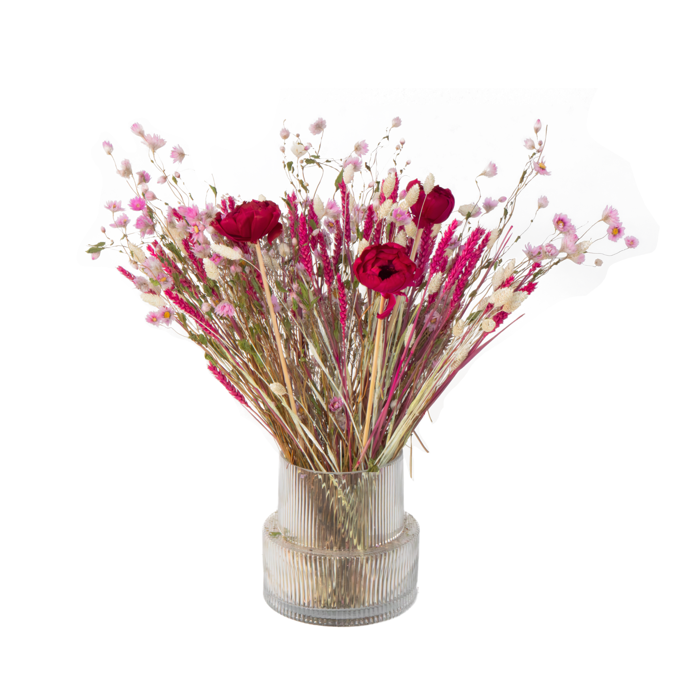 Kuivatut kukat – Kimppu 'Large Flourish Love'
