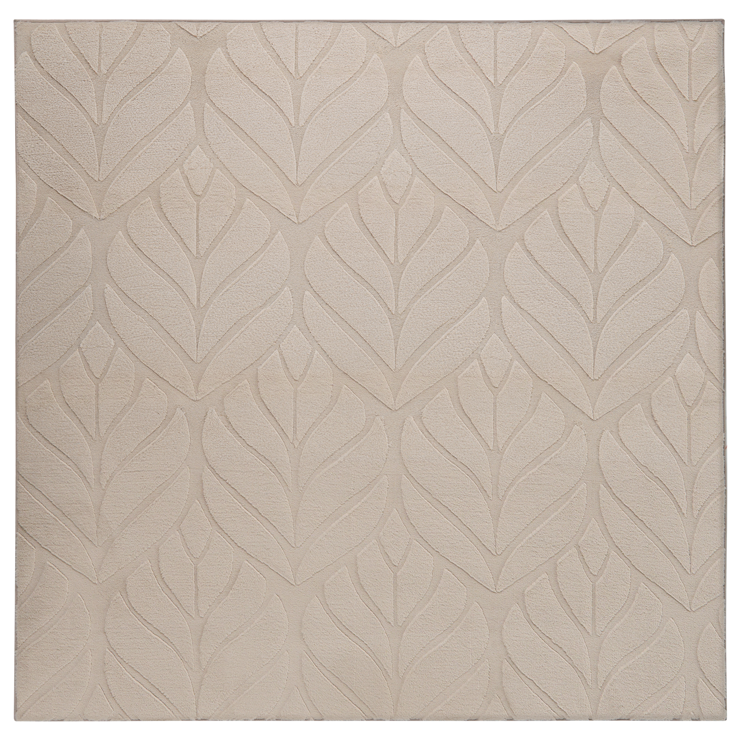 Tekoturkismatto MITCHELL Beige 160 x 160 cm