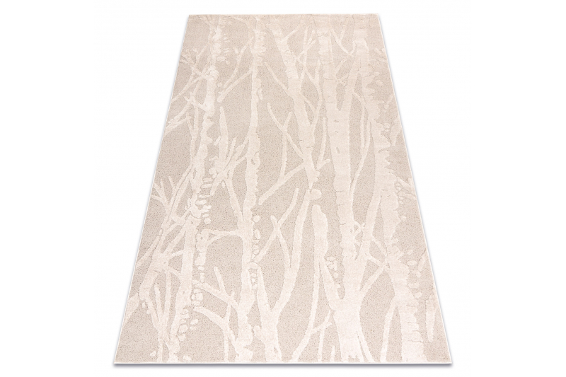 DUNE 2526 beige matto – Puu, oksat kuvioitu 160x220 cm