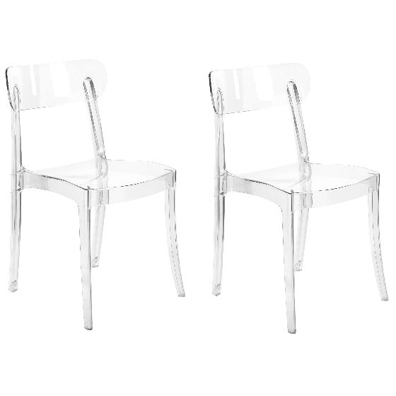 Ruokatuolisetti 2 kpl COVINGTON Kirkas