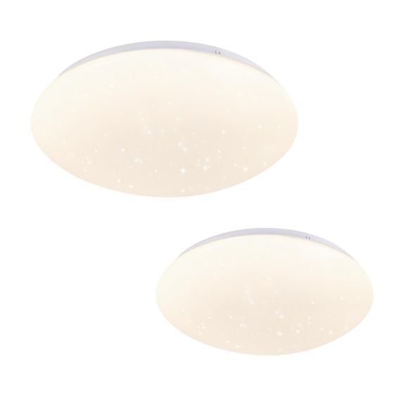 NETTLIFE Second LED - kattovalaisin olohuoneeseen - Ø 16,5 cm, 4000 K, 5 W, Neutraali valkoinen, Käytävä, Lasten makuuhuone