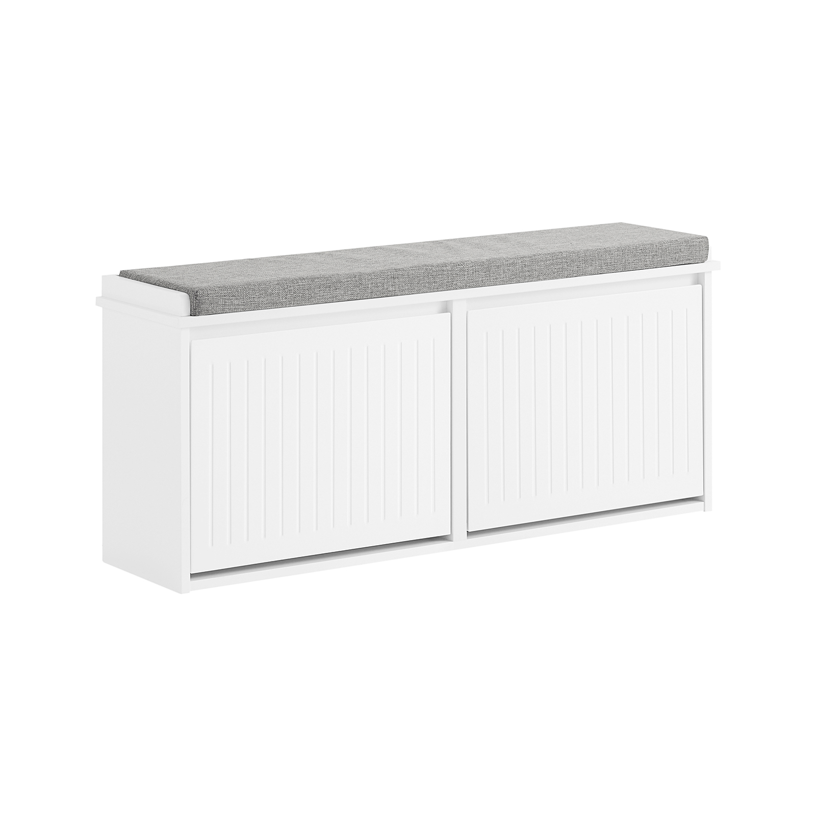 SoBuy Kenkäpenkki FSR98-XL-W - ekologinen puinen, tilansäästövä (100x26x46cm)