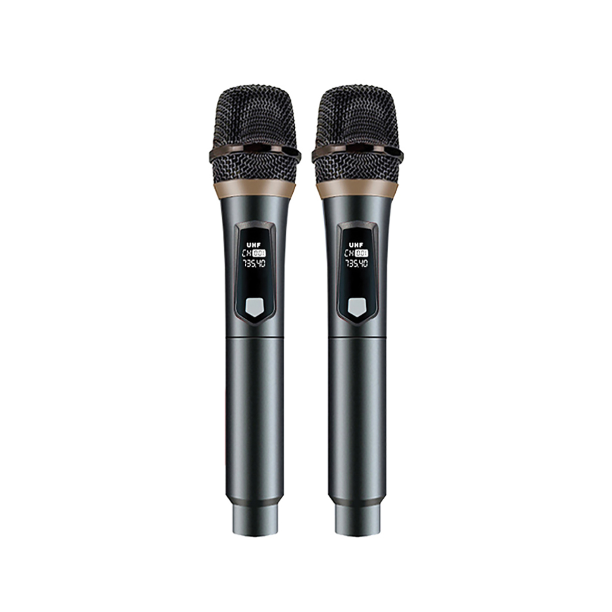 DSP 192KHz Pro Langattomat Mikrofonit Vahvistimille/Kaiuttimille LED-näyttö 50m Kantama