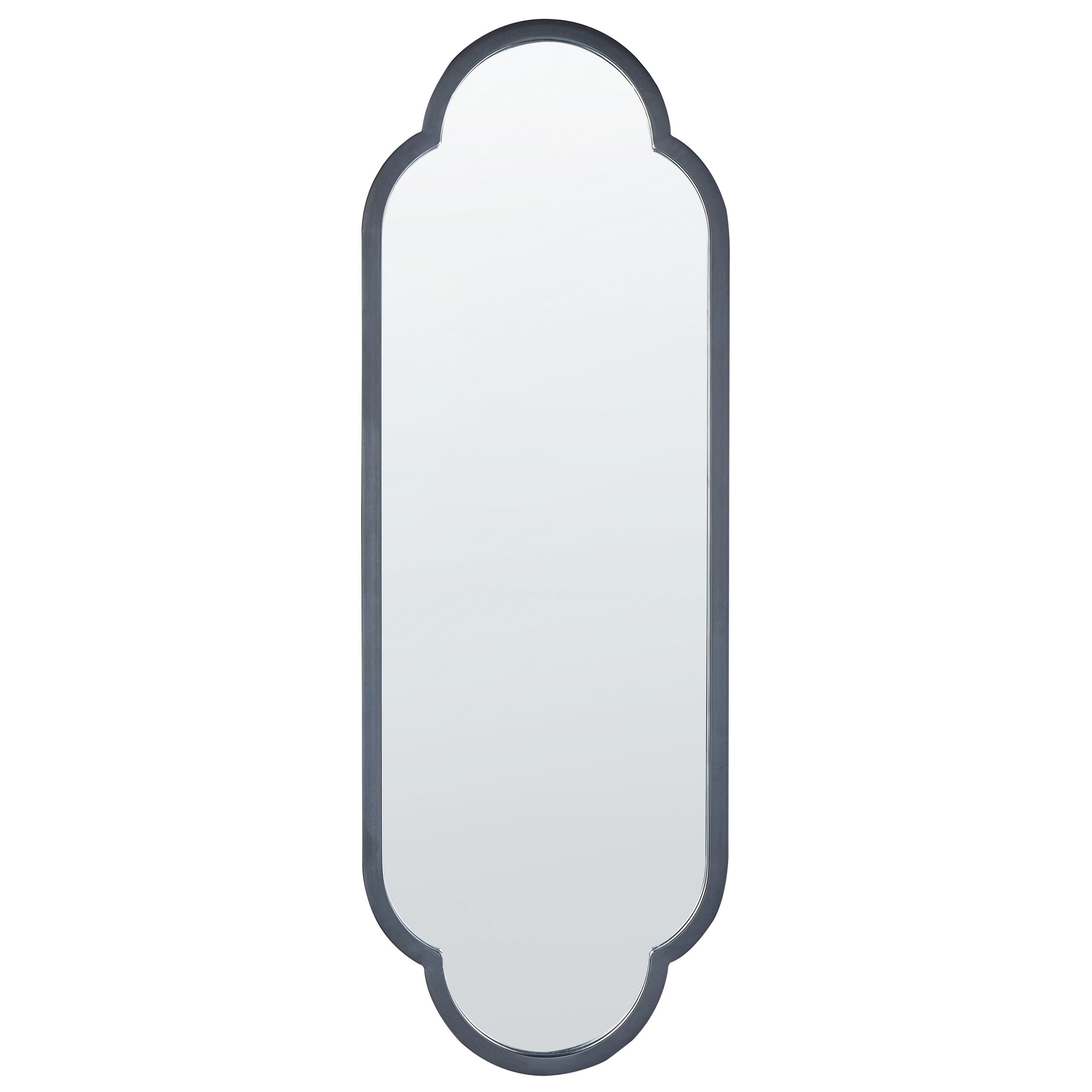 Seinäpeili TROUY 36 cm 102 cm metalli Musta