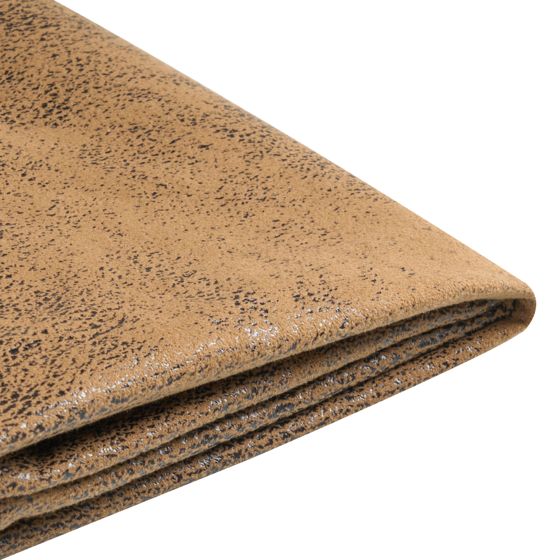 Sängynrungon päällinen keinonahka FITOU 140 x 200 cm Ruskea