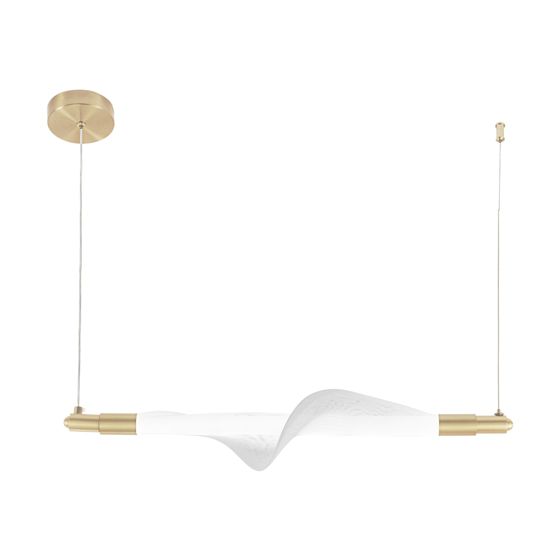 TOOLIGHT riippuva kattovalaisin LED G011-CP LINE valkokulta, 62x62x103cm