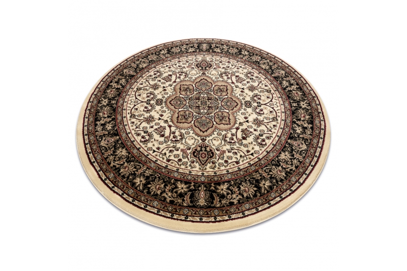 Matto ROYAL ADR pyöreä suunnittelu 521 karamelli pyöreä 120 cm