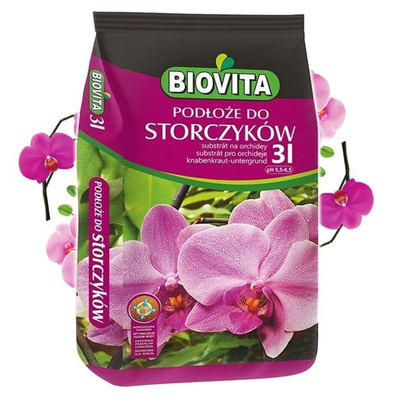 Maaperä orkideoille lannoitteella 3L