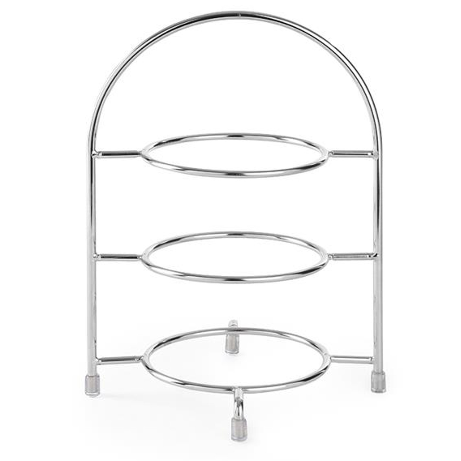 Lautasennostoteline 3 lautaselle, halkaisija 27 cm, terästä - Hendi 425473