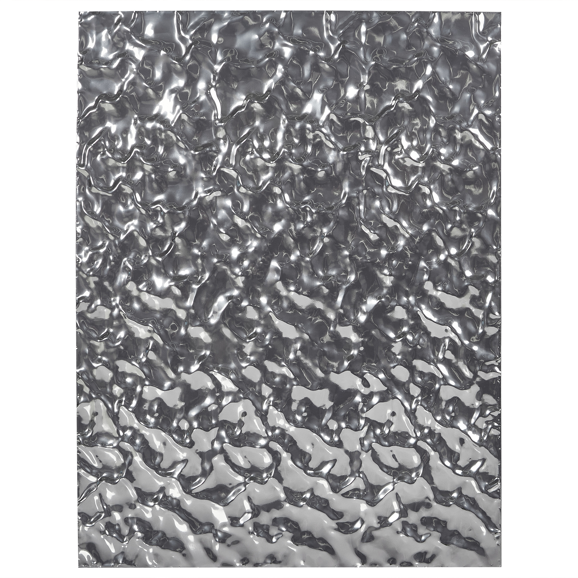 Seinäkoriste COIMBRA metalli 79 cm Hopea