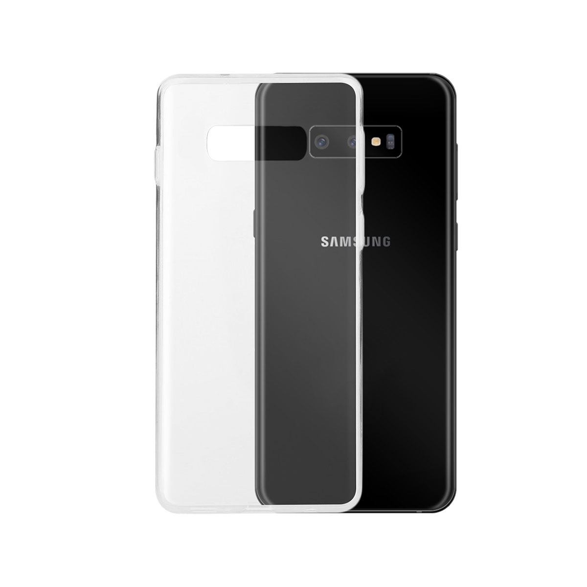 Kuori Galaxy S10E -puhelimelle, ohut ja joustava suoja vahvistetuilla reunoilla