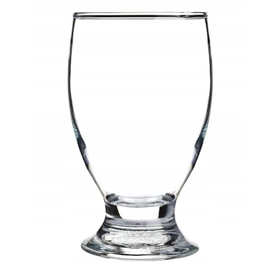 Läpinäkyvä varrellinen lasi 300 ml