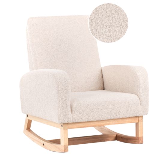 Lasten keinutuoli buklee vaaleanbeige NORBY