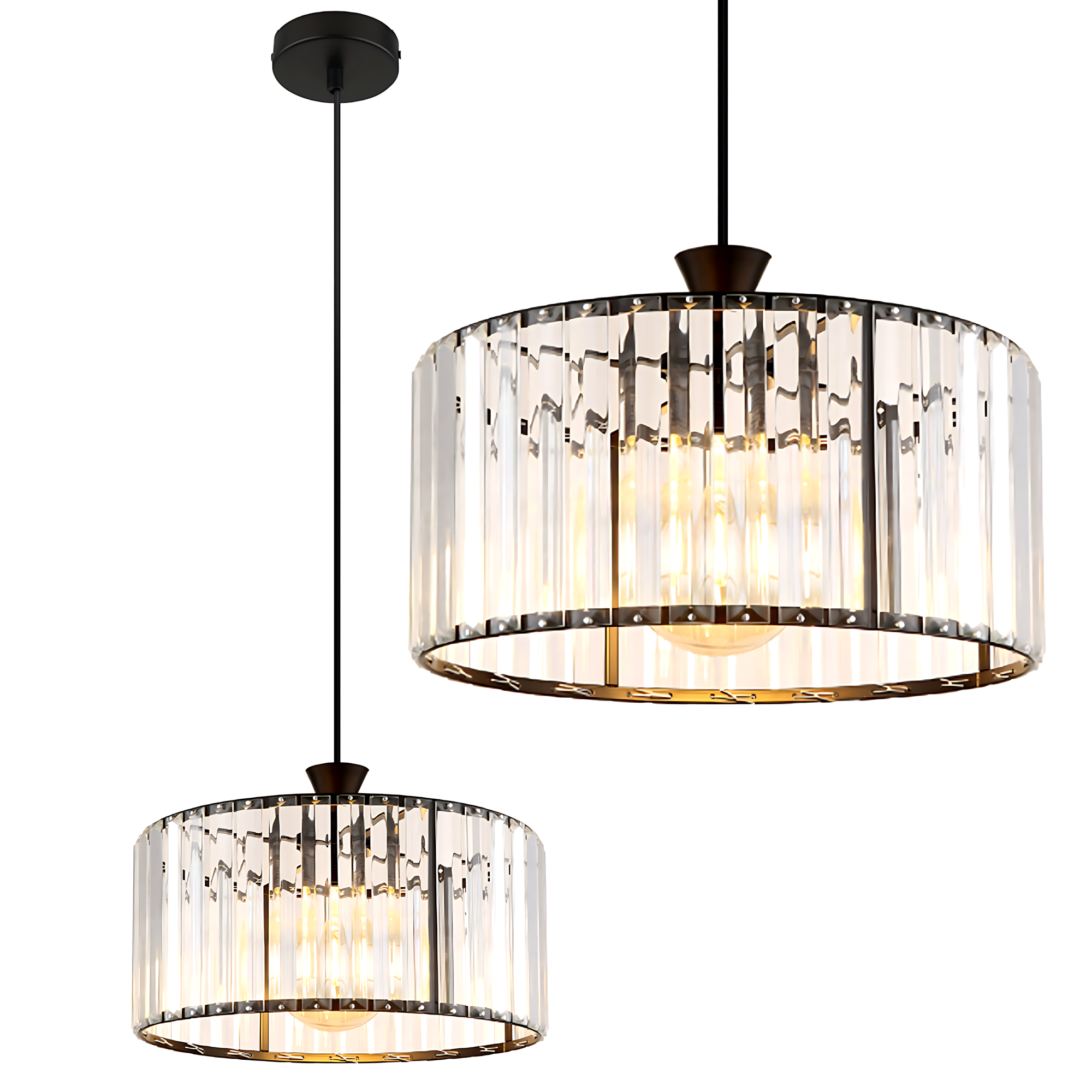 TOOLIGHT kattovalaisin EBT027-1CP musta, 30X30X125CM