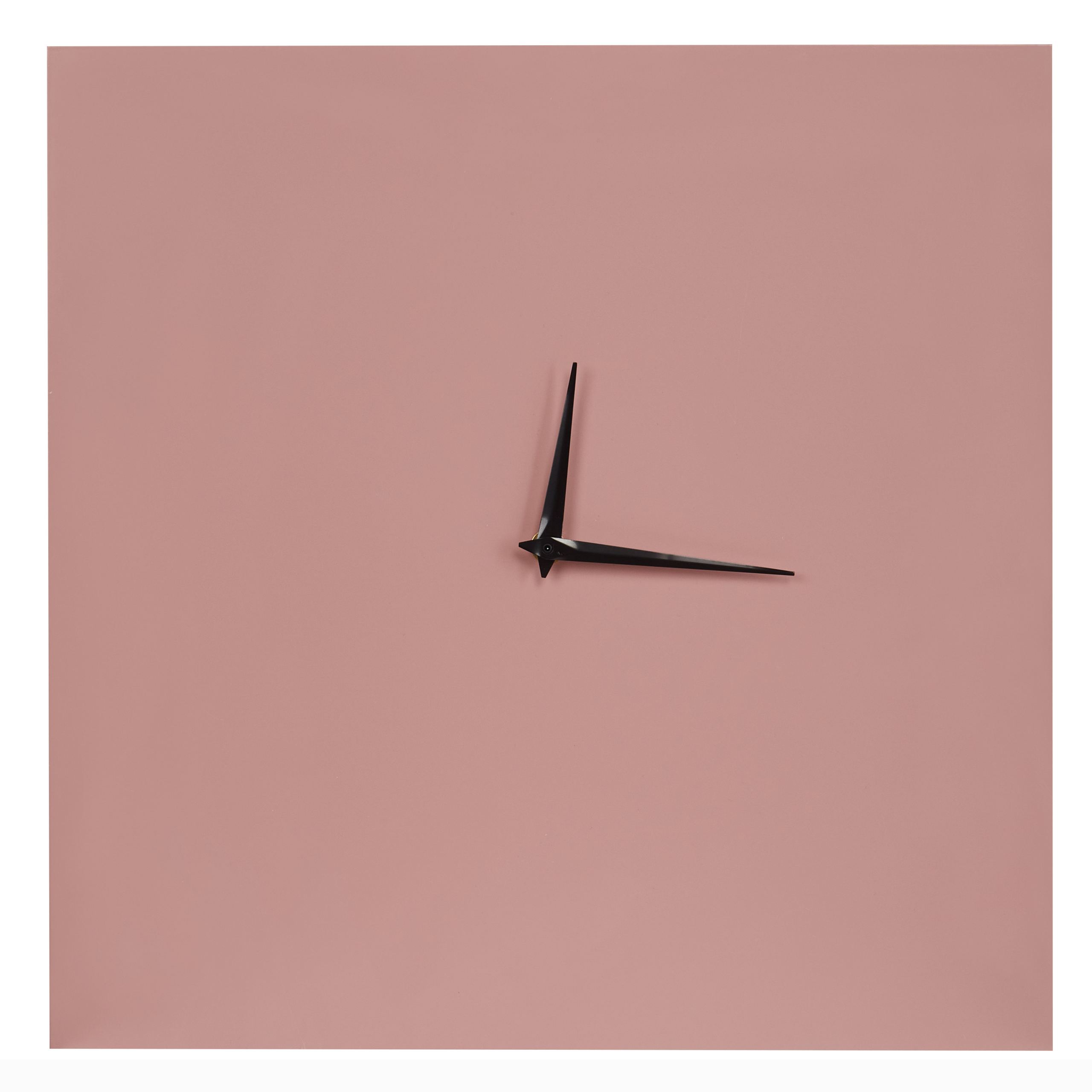 Seinäkello TOMAR 40 cm metalli Vaaleanpunainen