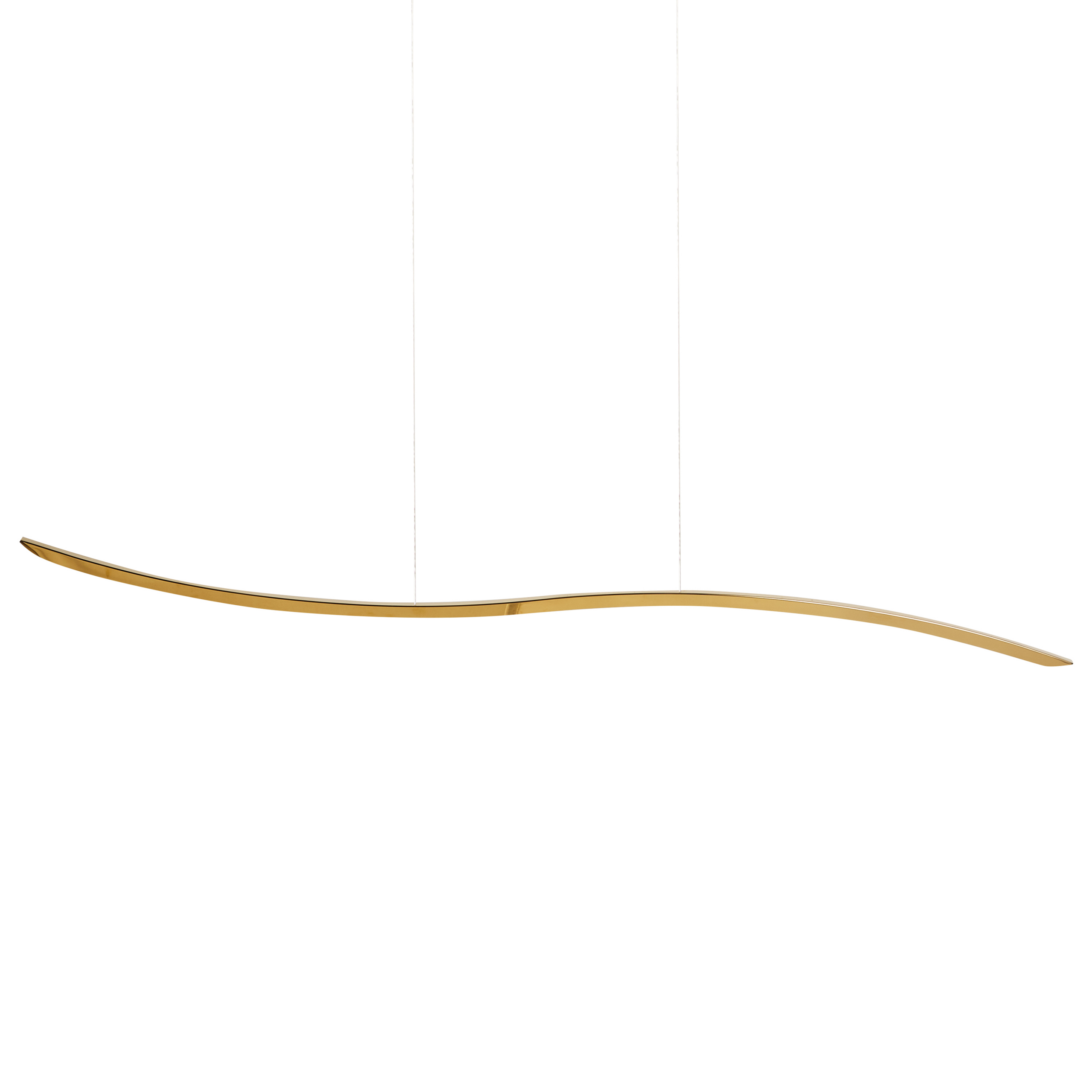 LED-riippuvalaisin CALAO metalli Kulta