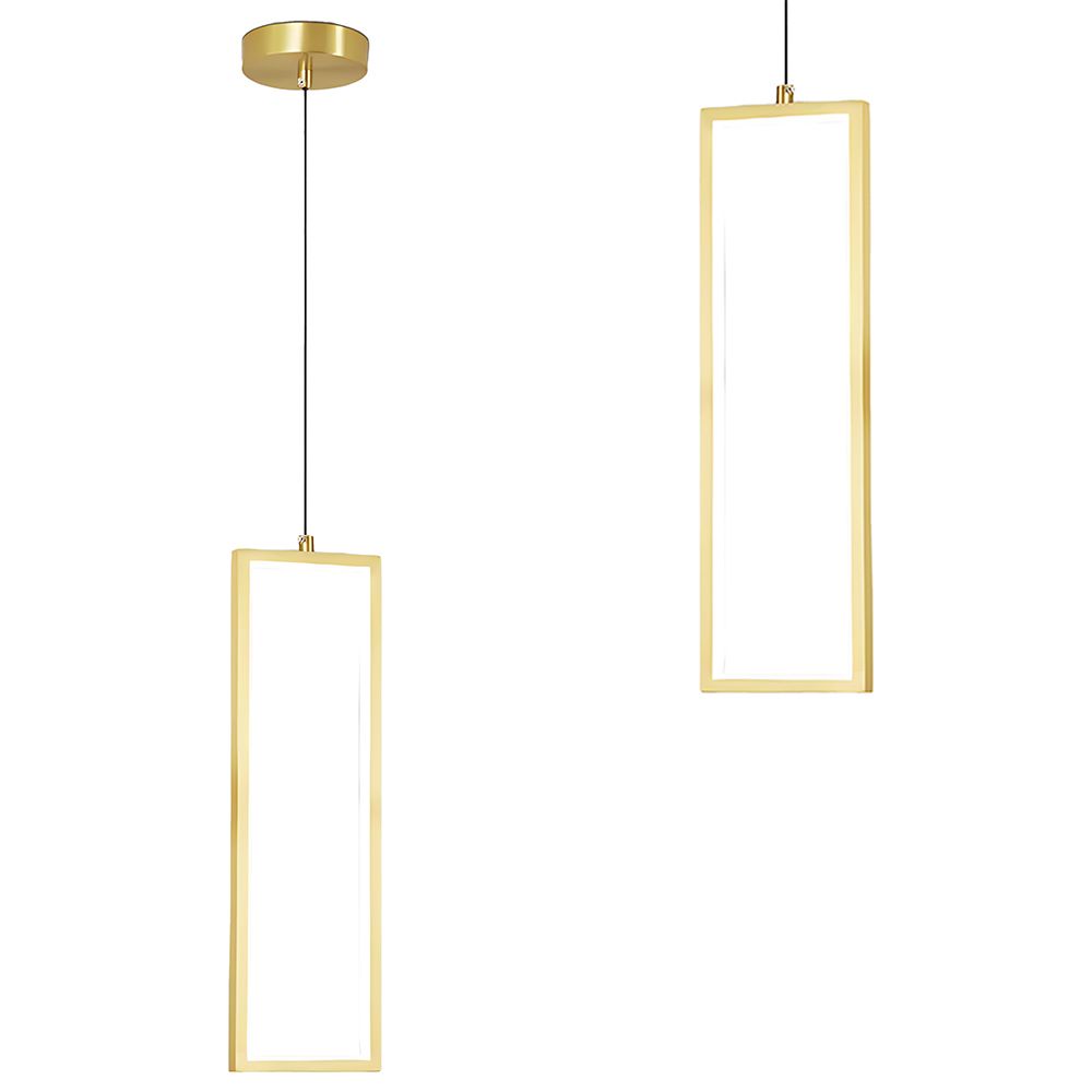 Toolight Riippuvalaisin LHJ084-1CP LED Kulta 12x12x20cm