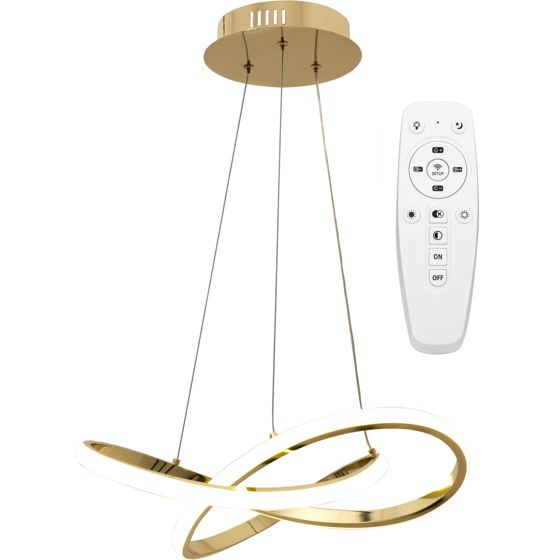 TOOLIGHT riippuva kattovalaisin APP390-CP kulta, 9x44, 5x90cm
