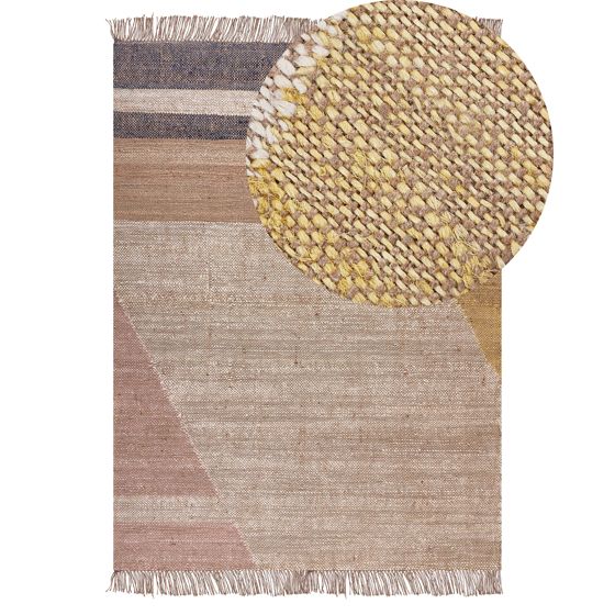 Matto SAMLAR Ruskea 140 x 200 cm juutti