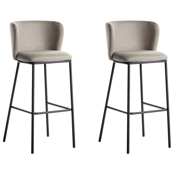 Baarituolisetti 2 kpl MINA Ruskeanharmaa