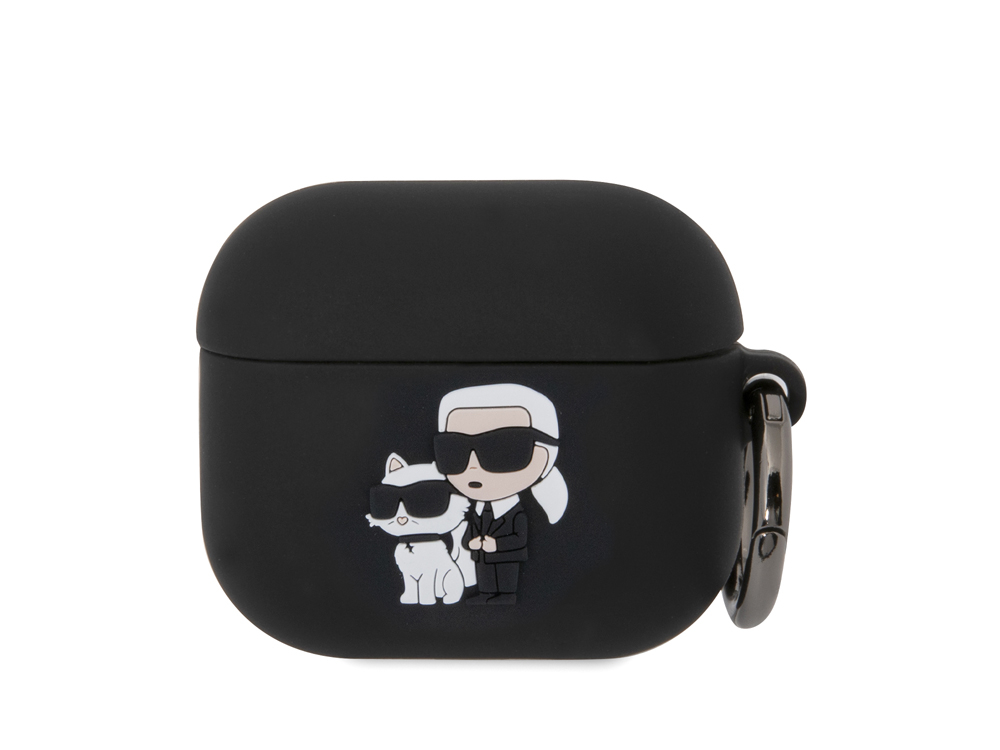 Suojakuori Airpods 3 NFT:lle, iskunkestävä silikonikuori renkaalla