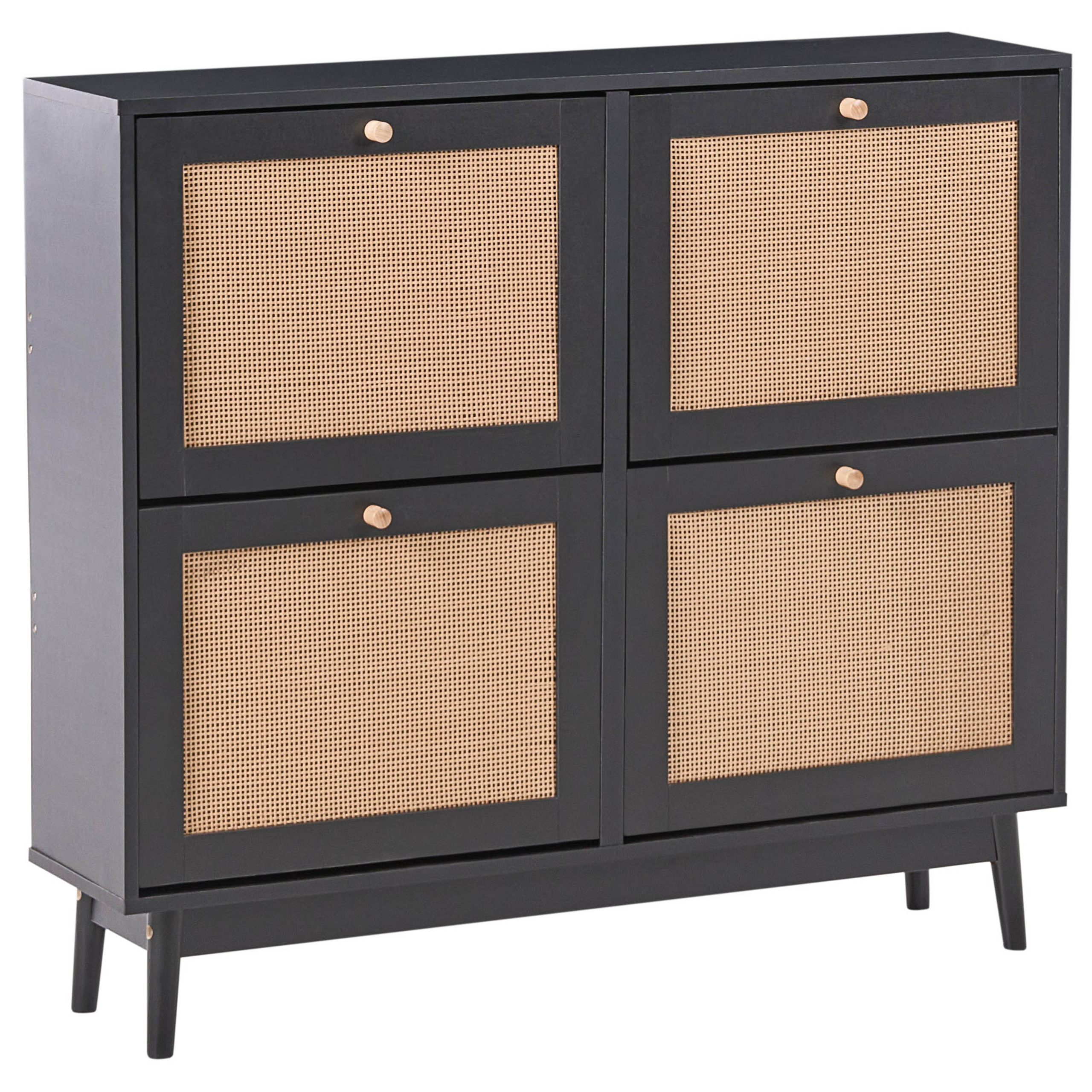 Kenkäkaappi ARMIDALE Musta